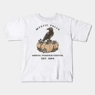 Mystic Falls Annual Pumpkin Festival Kids T-Shirt